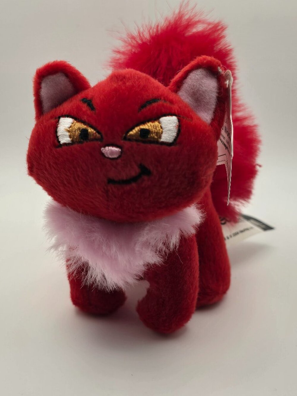 McDonald’s Neopets Red Wocky plushie, excellent condition with tags.